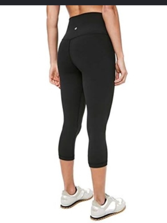 lululemon athletica Pants - lululemon athletica Black Align Crop Leggings